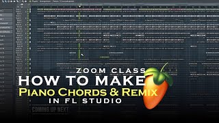 How To Make Piano Chords  (STEP-BY-STEP) - How To Make Bollywood Mashup in Fl Studio 2024