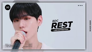 BDC (비디씨) - Rest (쉼표) / Line Distribution