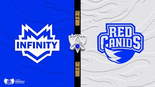 INFINITY VS RED CANIDS | WORLDS 2021 | LEAGUE OF LEGENDS | PLAY IN - DÍA 1