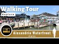 Alexandria Virginia River Walk - Virtual Tour - Travel Vlog HD Video - Potomac River - Old Town