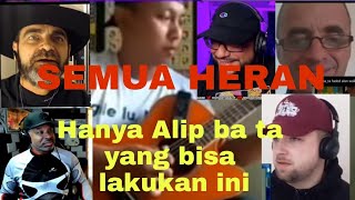 Reaction Vidio Alip_ba_ta, Cover fingerstile Faded Alan walker