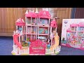 8 Minutes Satisfying with Unboxing Cute Pink Barbie Doll House ASMR | DIY Doll House