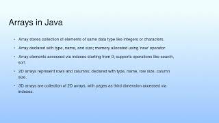 Long Summary | Lecture 03: Java Tools and Resources