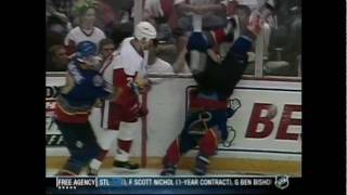 Martin Lapointe hipcheck on Scott Pellerin 5/10/98