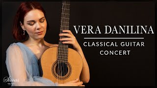 VERA DANILINA - Classical Guitar Concert (MUST WATCH) Siccas Guitars