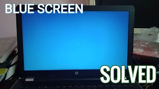 Laptop stuck on blue screen windows 10 solved