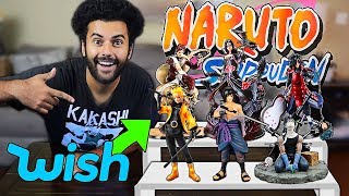 I Bought EVERY NARUTO FIGURE ON WISH!! *NARUTO MYSTERY PACKAGES*