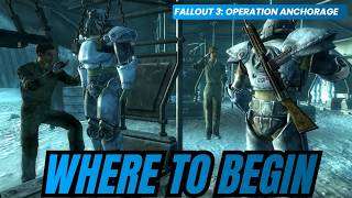 Fallout 3 | How to Start Operation Anchorage DLC