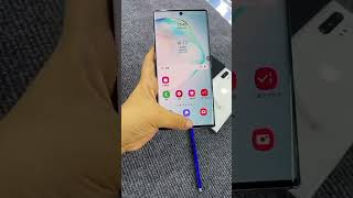 Samsung galaxy Note 10 plus 5G mobile in hand 🔥🔥
