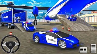 العاب سيارات جديدة نقل السيارات شرطة ألعاب السيارات العاب اندرويد  Police Plane Transporter Game