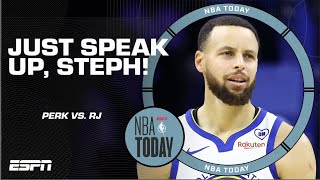 SPEAK UP! 👀 Kendrick Perkins & Richard Jefferson GET TENSE over Steph Curry! | NBA Today