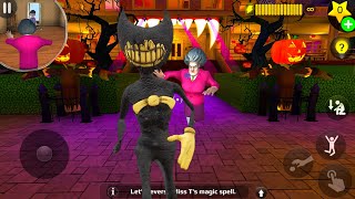 BENDY Enter In Miss T House - Scary Teacher 3D New Prank Funny Android game