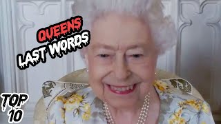 What Was Queen Elizabeth's Last Words Before Passing? #SHORTS