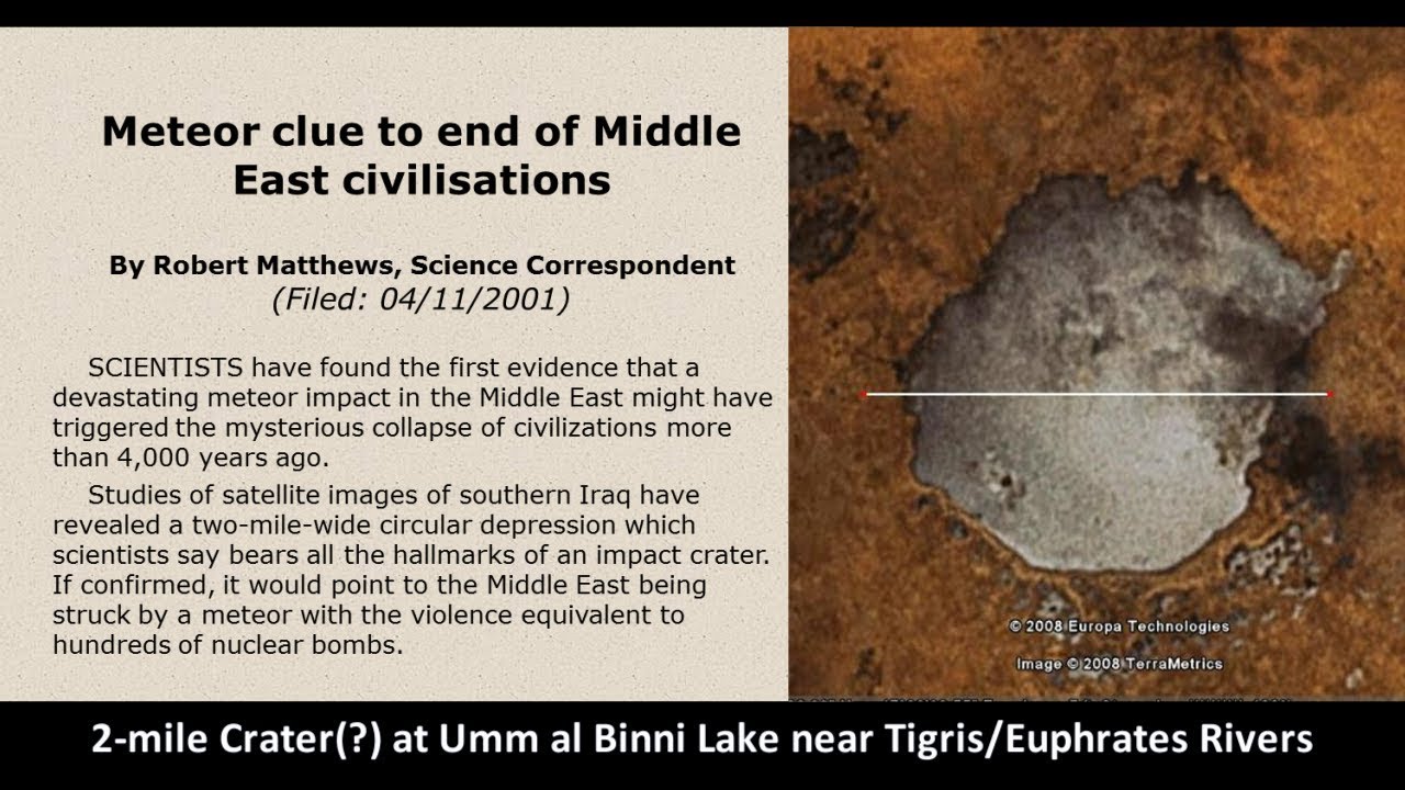 Holocene Impacts & Burckle Crater Initial Reporting –Cosmography101-5.1 ...