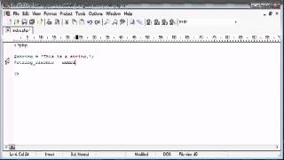 Beginner PHP Tutorial 37 String Functions Part 4 flv
