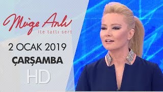 Müge Anlı ile Tatlı Sert 2 Ocak 2019 | Çarşamba