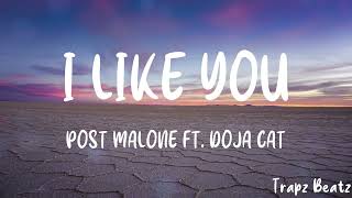 Post Malone | I Like You (Clean- Lyrics) ft  Doja Cat