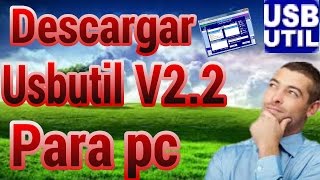 TÉLÉCHARGER USBUTIL V2.2 FRENCH FRENCH V2.2 TÉLÉCHARGER USBUTIL