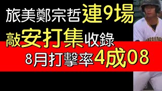 播報看門道 海盜1A鄭宗哲連9場安打 打擊率4成