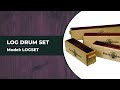 All 4 Log Drum Sizes | LOGSET Sound Sample