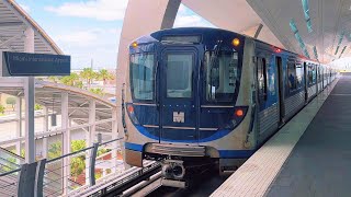 Miami Metrorail Orange Line 2024 Complete Ride in 4K - Miami, Florida