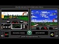 Newman-Haas Indy Car Featuring Nigel Mansell (Sega Genesis vs Snes) Side by Side Comparison