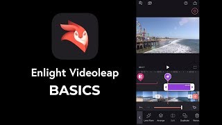 Enlight Videoleap Mobile Editing BASICS in 5 Minutes