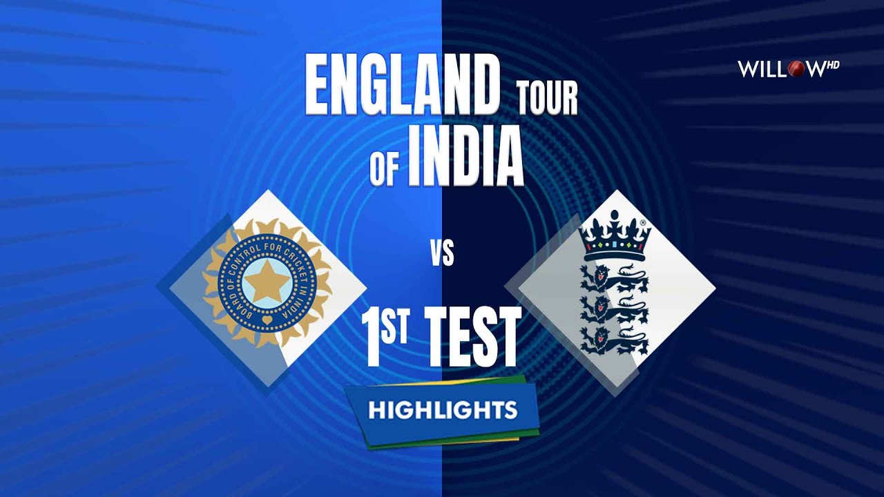 Day 4 Highlights: 1st Test, India Vs England | 1st Test - Day 4 - IND ...