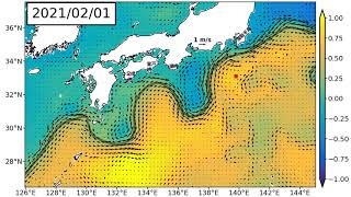 2021年3月2日までの黒潮「長期」予測