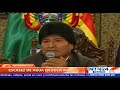 evo morales destituye a autoridades del servicio de agua por mala gestión ante sequía en bolivia