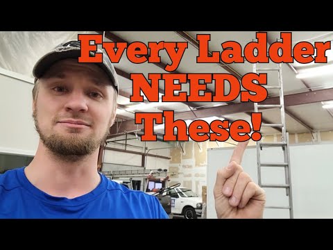 Will a ladder damage drywall?