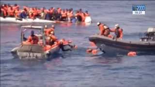 Migranti: si contano nuovi morti nel Canale di Sicilia.