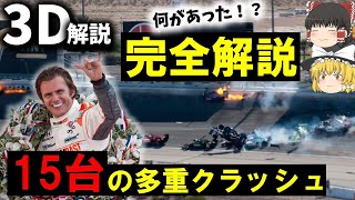 【３Ｄゆっくり解説】ダン・ウェルドンの悲劇『2011年インディカーシリーズ最終戦事故』