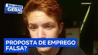 Jovem brasileiro desaparece na Tailândia após receber oferta de emprego