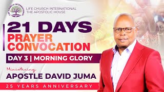 21 DAYS OF PRAYER  CONVOCATION - { DAY 3} MORNING GLORY SERVICE ll 7TH JAN 2025