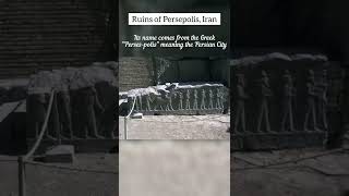 Persepolis : Capital of the Persian Achaemenid Empire #shorts #history