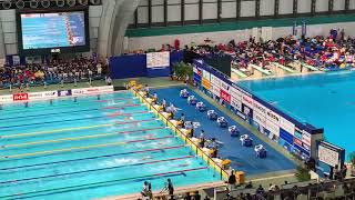 インカレ水泳2019 男子400m自由形 A決勝