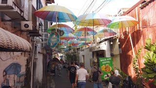 🇲🇾 槟城乔治市 |咀嚼码头、街头艺术和小印度演练 | 4K