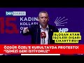 Özgür Özel e kurultayda protesto