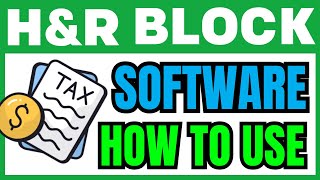 How To USE H&R Block Tax Software (FULL GUIDE) 2026