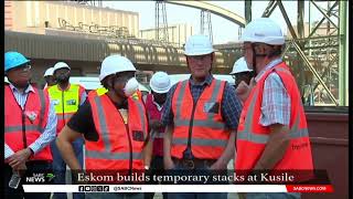 Eskom builds temporary stacks at Kusile