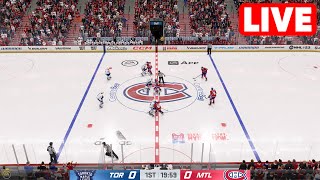 NHL LIVE🔴 Toronto Maple Leafs vs Montreal Canadiens - 29th September 2023 | NHL Full Match - NHL 23