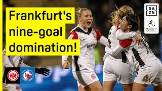 HIGHLIGHTS | Eintracht Frankfurt vs FFC Turbine Potsdam (Frauen Bundesliga 2024-25 Matchday 14)