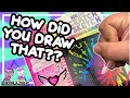 NEON Scratch and Sketch RAINBOW Design Kit--Terrible or Totally Worth It!