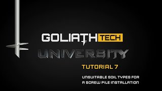 TUTORIAL #7 - Unsuitable Soil Type for a Helical Pile Installation