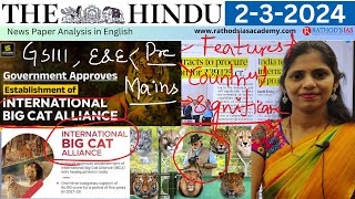 02-3-2024 | The Hindu Newspaper Analysis in English | #upsc #IAS #currentaffairs #editorialanalysis