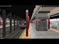 openbve fiction v train to canal street via 2 avenue express r160b siemens