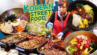 ORIGINAL Bibimbap & KOREAN STREET FOOD Night Market in Jeonju South Korea
