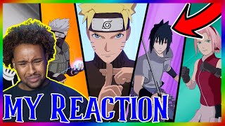 EPIC FINALLY ADDED NARUTO TO FORTNITE!! trailer reaction | COOL SKINS