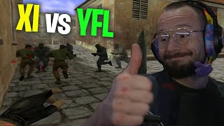 XAYOO | TURNIEJ BEZ PROSÓW Z PROSAMI W CS 1.6 | YFL vs XI